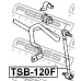 TSB-120F FEBEST Опора, стабилизатор