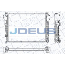 RA0170690 JDEUS Радиатор, охлаждение двигателя