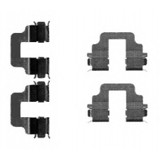 8DZ 355 203-291 HELLA PAGID Комплектующие, колодки дискового тормоза