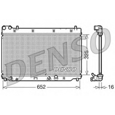 DRM40014 DENSO Радиатор, охлаждение двигателя