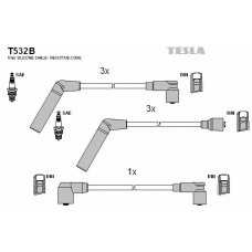 T532B TESLA Комплект проводов зажигания