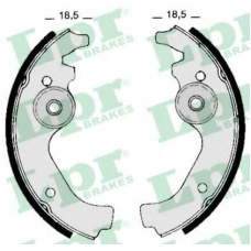 00670 LPR Комплект тормозных колодок