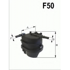 WF8362 QUINTON HAZELL Фильтр топливный