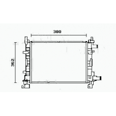 RM0639 EQUAL QUALITY Радиатор, охлаждение двигателя