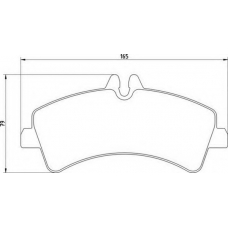 363710036027 MAGNETI MARELLI Комплект тормозных колодок, дисковый тормоз