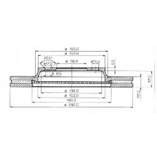 BDC3515 QUINTON HAZELL Тормозной диск