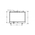 AU2120 AVA Радиатор, охлаждение двигателя