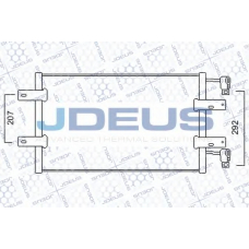 723M60 JDEUS Конденсатор, кондиционер