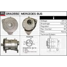 DRA3550 DELCO REMY Генератор