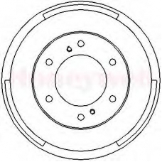 329039B BENDIX Тормозной барабан