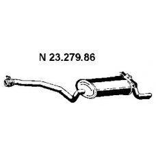 23.279.86 EBERSPACHER Глушитель выхлопных газов конечный