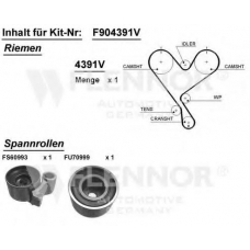 F914373V FLENNOR Комплект ремня грм