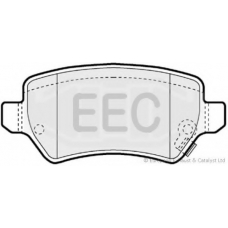 BRP1286 EEC Комплект тормозных колодок, дисковый тормоз
