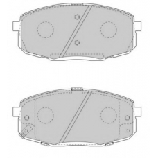 FD7570A NECTO Комплект тормозных колодок, дисковый тормоз