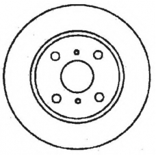 561490BC BENDIX Тормозной диск