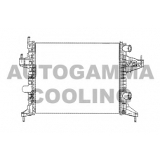 102847 AUTOGAMMA Радиатор, охлаждение двигателя