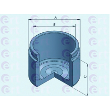 150928-C ERT Поршень, корпус скобы тормоза