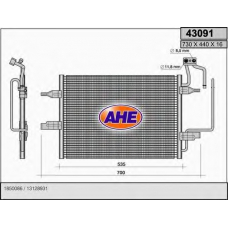 43091 AHE Конденсатор, кондиционер