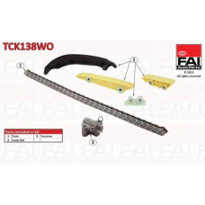 TCK138WO FAI AutoParts Комплект цели привода распредвала