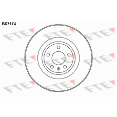 BS7174 FTE Тормозной диск