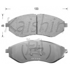 FK11129 KAISHIN Комплект тормозных колодок, дисковый тормоз