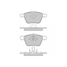 12-1187 E.T.F. Комплект тормозных колодок, дисковый тормоз