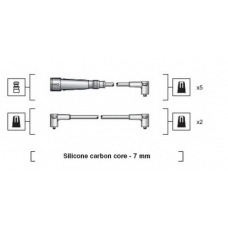 941318111047 MAGNETI MARELLI Комплект проводов зажигания