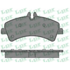 05P1294 LPR Комплект тормозных колодок, дисковый тормоз