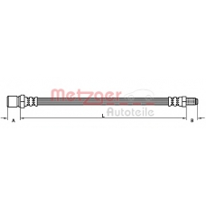 4110545 METZGER Тормозной шланг