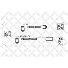 10-38453-SX STELLOX Комплект проводов зажигания