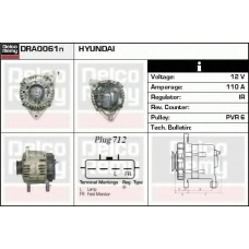 DRA0061N DELCO REMY Генератор