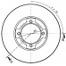 BDC3233 QUINTON HAZELL Тормозной диск