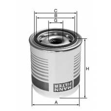 WA 921/1 MANN-FILTER Фильтр для охлаждающей жидкости