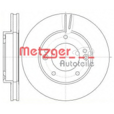 6992.10 METZGER Тормозной диск