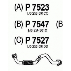 P7523 FENNO Труба выхлопного газа
