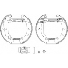 8DB 355 004-261 HELLA PAGID Комплект тормозных колодок