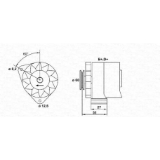 943356544010 MAGNETI MARELLI Генератор