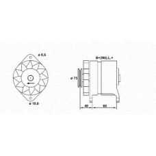 943356191010 MAGNETI MARELLI Генератор