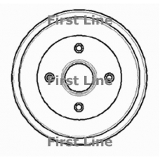 FBR678 FIRST LINE Тормозной барабан