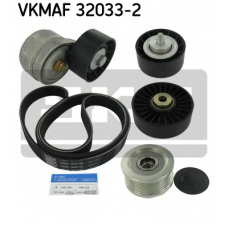 VKMAF 32033-2 SKF Поликлиновой ременный комплект