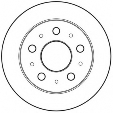 562757BC BENDIX Тормозной диск