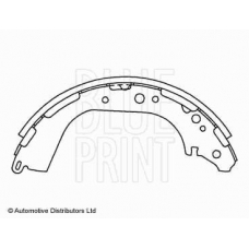 ADN14145 BLUE PRINT Комплект тормозных колодок