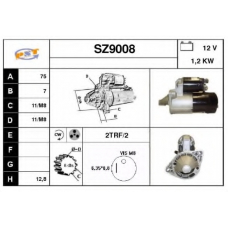 SZ9008 SNRA Стартер