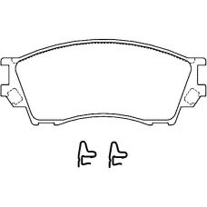 21571 171  1 4 T4047 TEXTAR Колодки тормозные