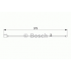 1 987 474 562 BOSCH Сигнализатор, износ тормозных колодок