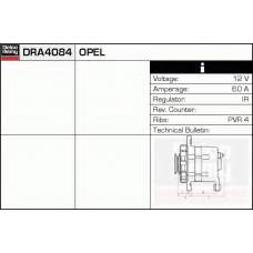 DRA4084 DELCO REMY Генератор