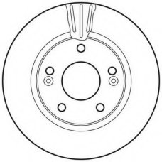 562789JC JURID Тормозной диск