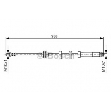 1 987 476 635 BOSCH Тормозной шланг