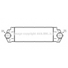 VWA4233 AVA Интеркулер