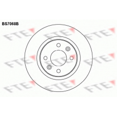 BS7068B FTE Тормозной диск